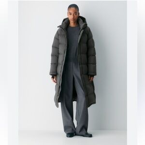 Aritzia The Super Puff™ The Long Puffer Coat - Gray/Blue